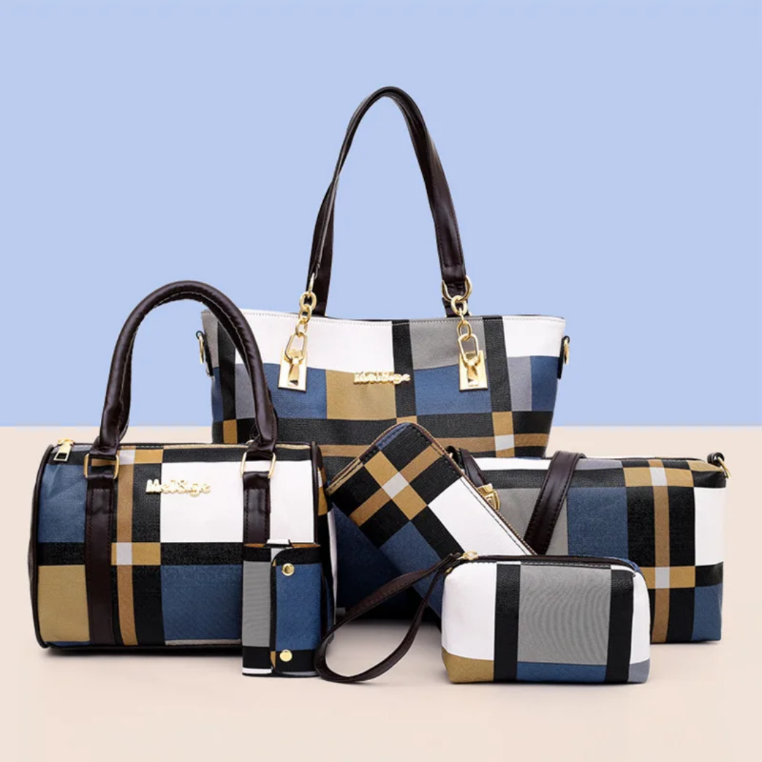 Sac à main 6 pièces pour femme
