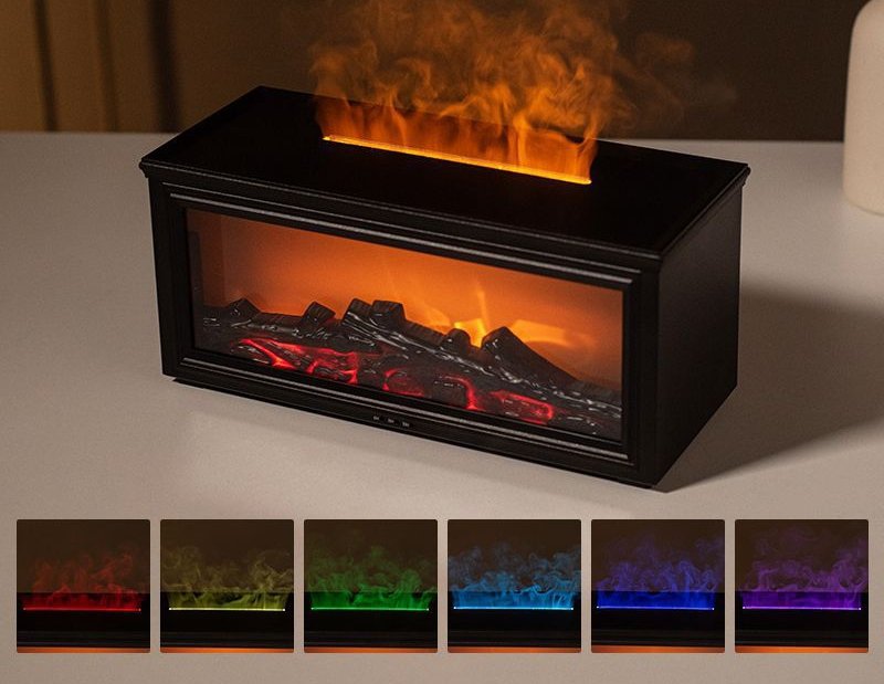 Flamme Douce – Humidificateur Décoratif
