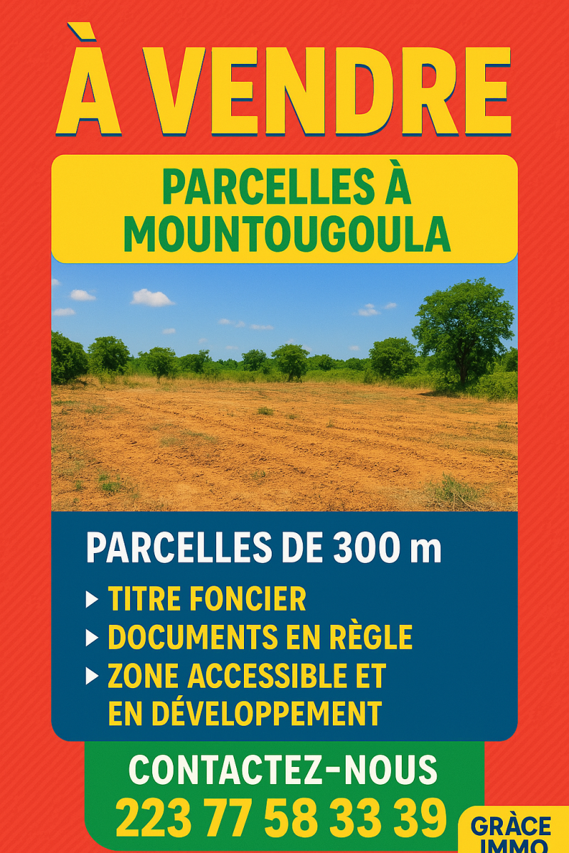 Parcelle ( terrain) à Mountougoula