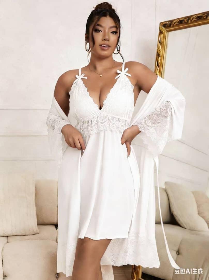Robe nuisette 3 piece