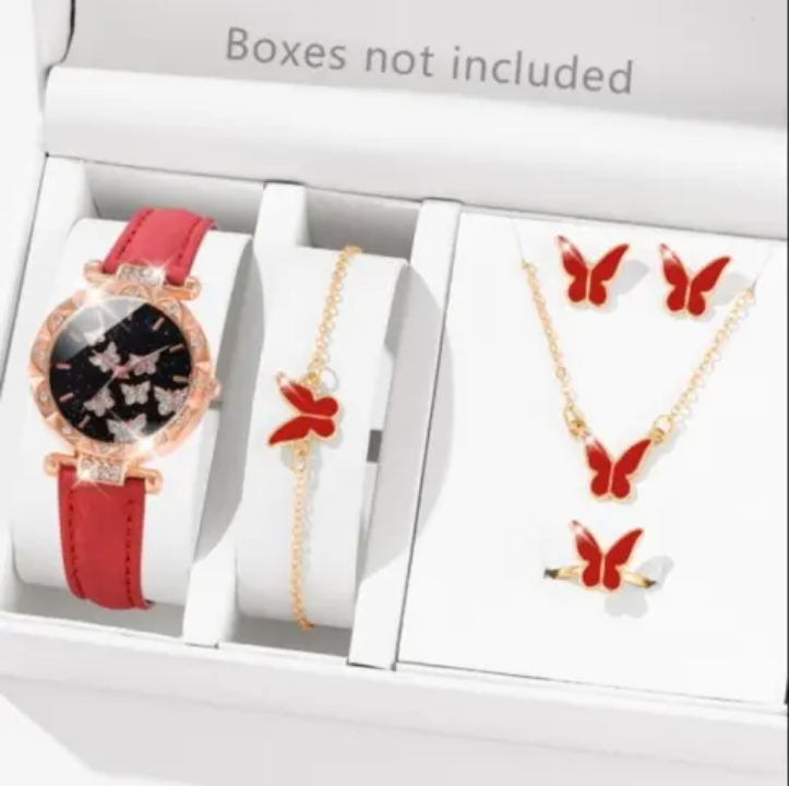 Chaine montre bracelet boucle d'oreille