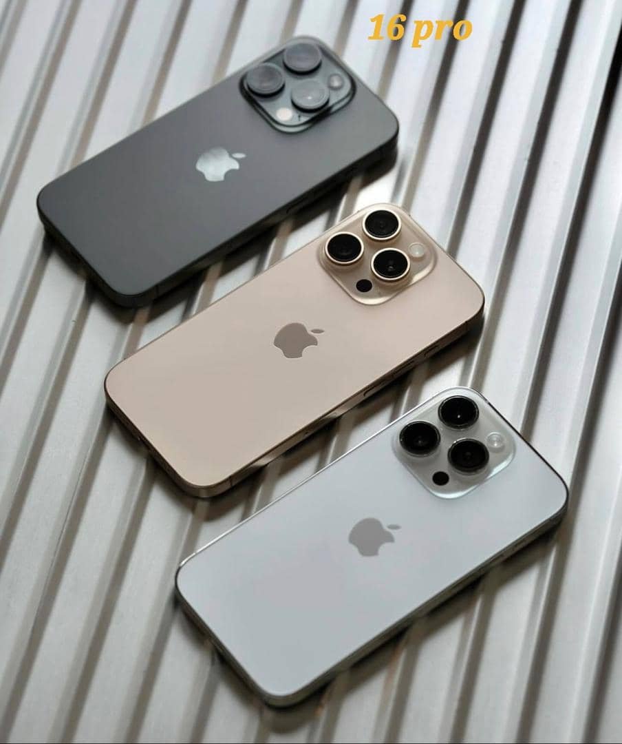 iPhones 16 pro