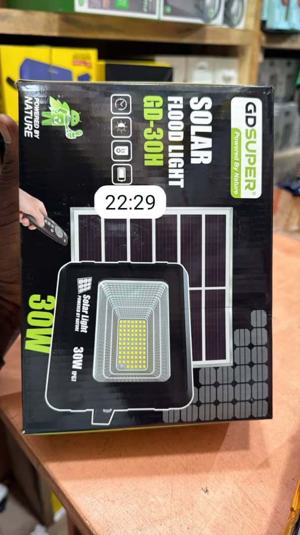 Lampe solaire GD SUPER – 30W