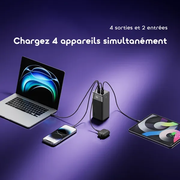 Oraimo PowerJet 501 Batterie externe durable et sécurisée