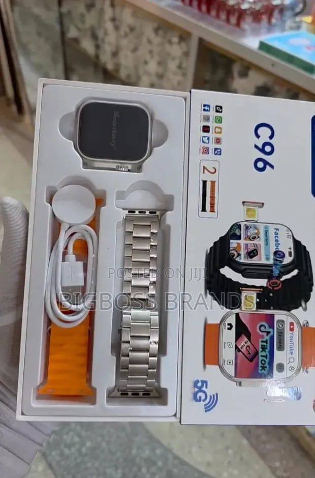 Montre connectée C92Max(3Bracelets+SIM