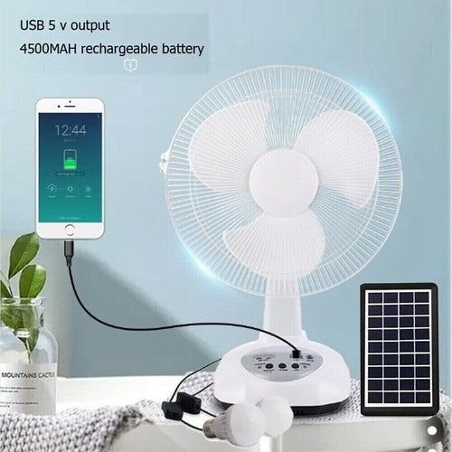 Ventilateur rechargeable