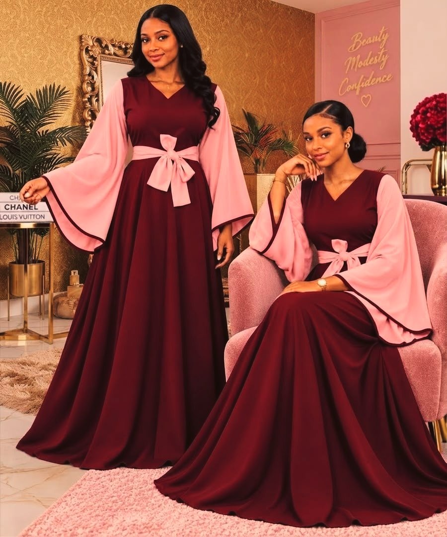 ROBE HIJAB N°3 NOUVEL ARRIVAGE