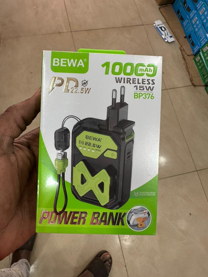 Powerbank Bewa 10.000mAh avec maxif, très bonne qualité