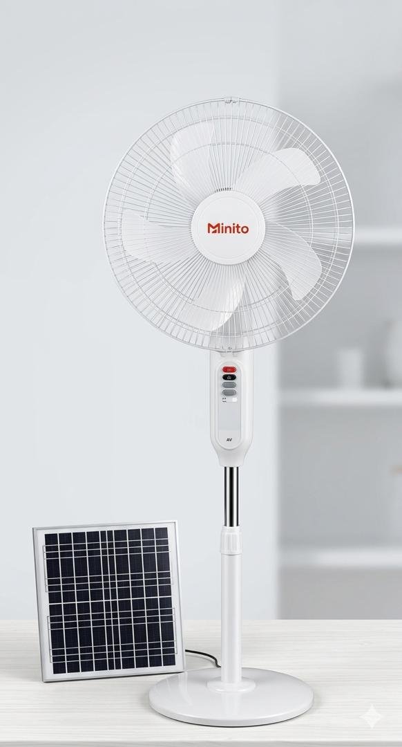 Ventilateur rechargeable en panneau
