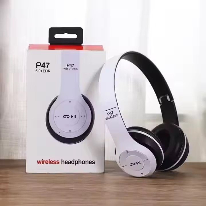 Écouteurs P47 pliable de jeu et de sport