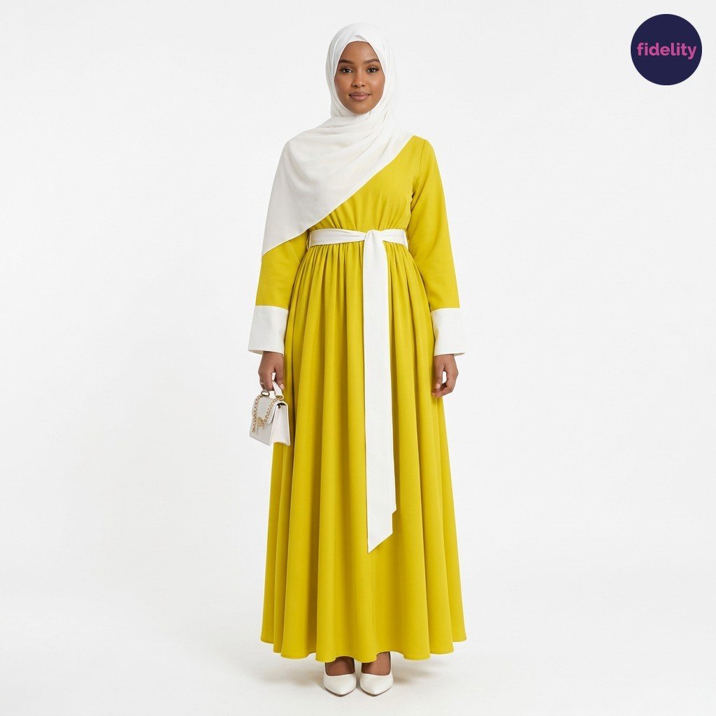 Robe avec foulard