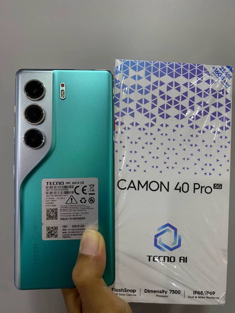 TECNO CAMON 40 Pro 5G CARTON ORIGINAL