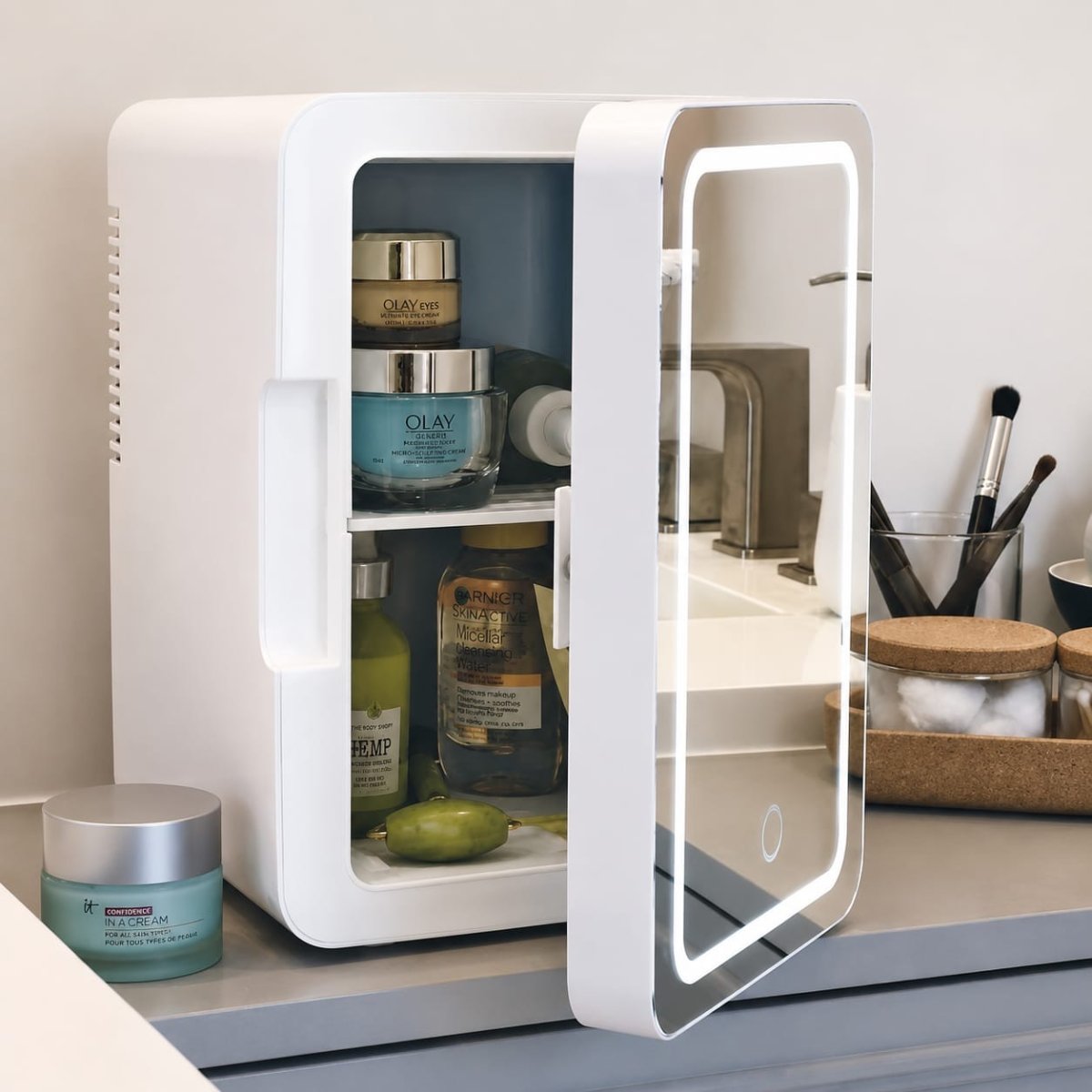 MINI RÉFRIGÉRATEUR SILVER LOVE – 5L