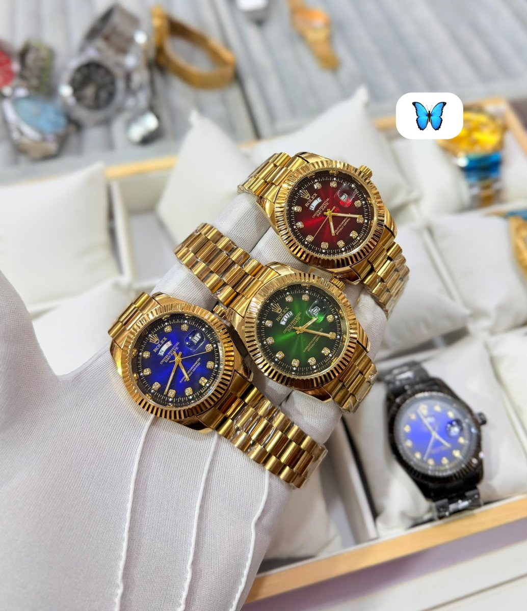 Rolex, Dior, Adidas