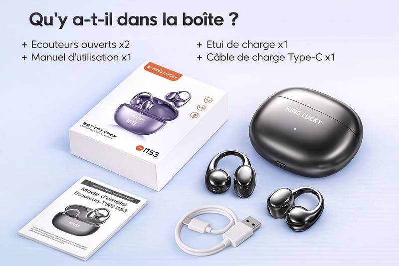 🎧 Écouteurs Bluetooth LANGEER NE55