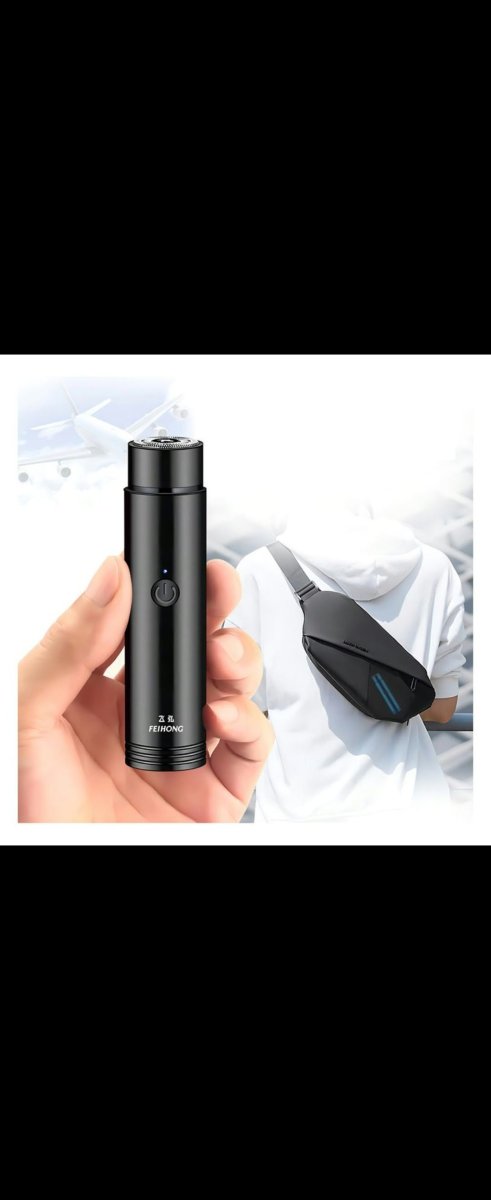 🔌 Mini Rasoir rechargeable Électrique Portable ✨  💰