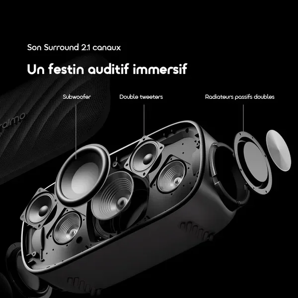 Oraimo SpaceBox Pro Enceinte sans fil SpaceBox Pro 80 W