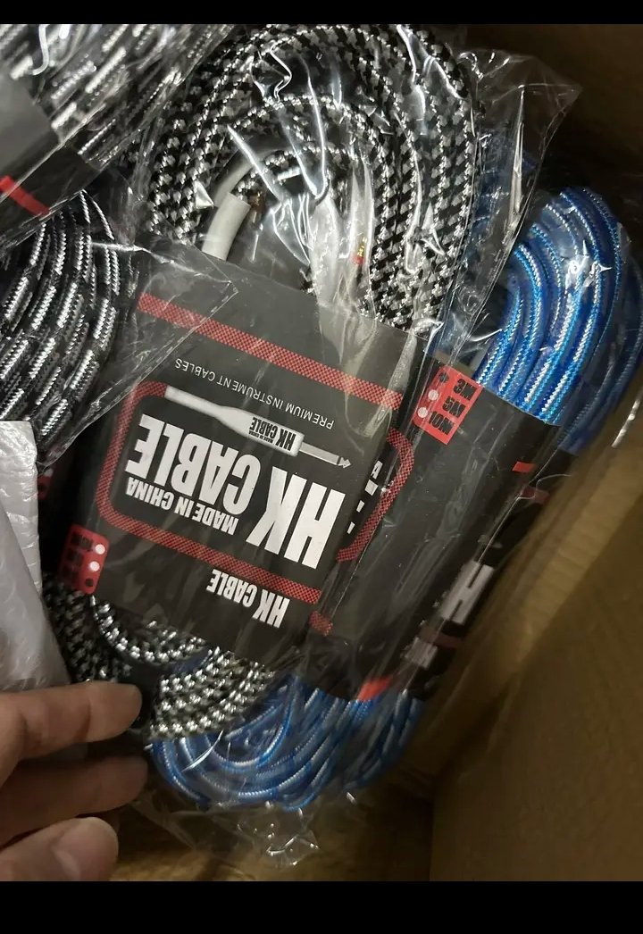 Câble de guitare 3 mètres et 5 mètres
