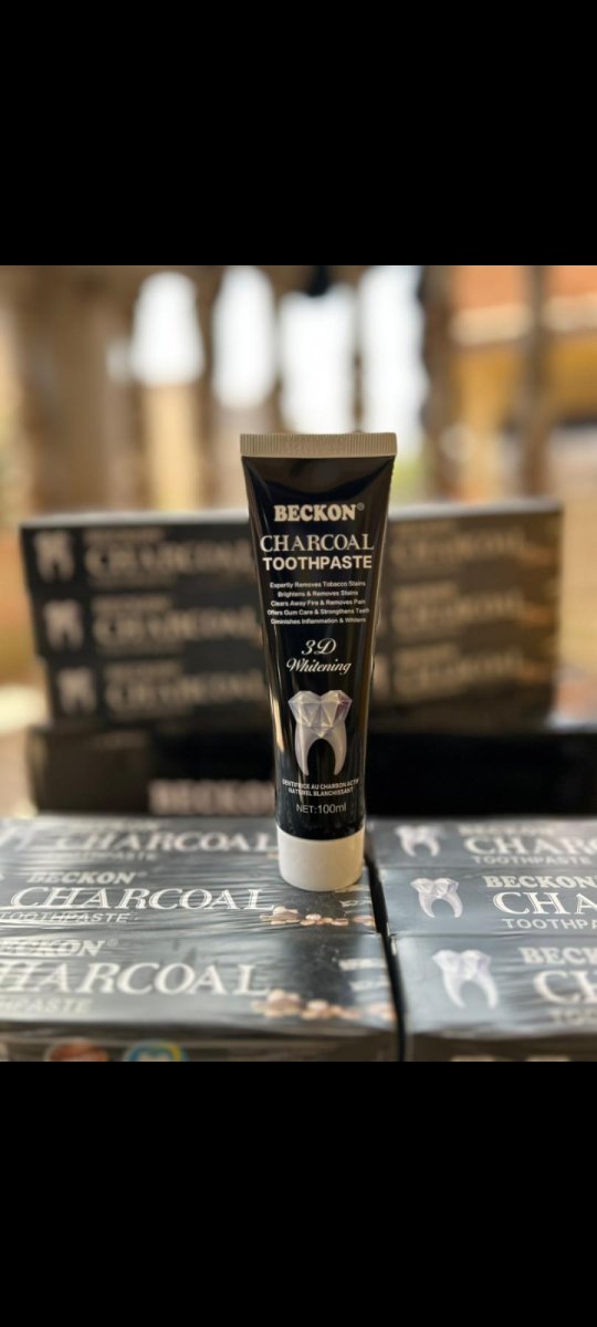 🦷 DENTIFRICE CHARBON ACTIF – BLANCHEUR INTENSE