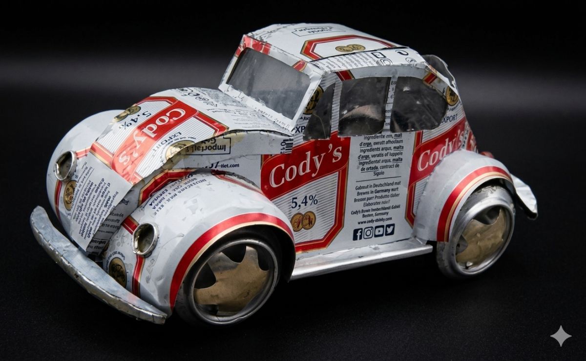 Voitures miniatures artisanales