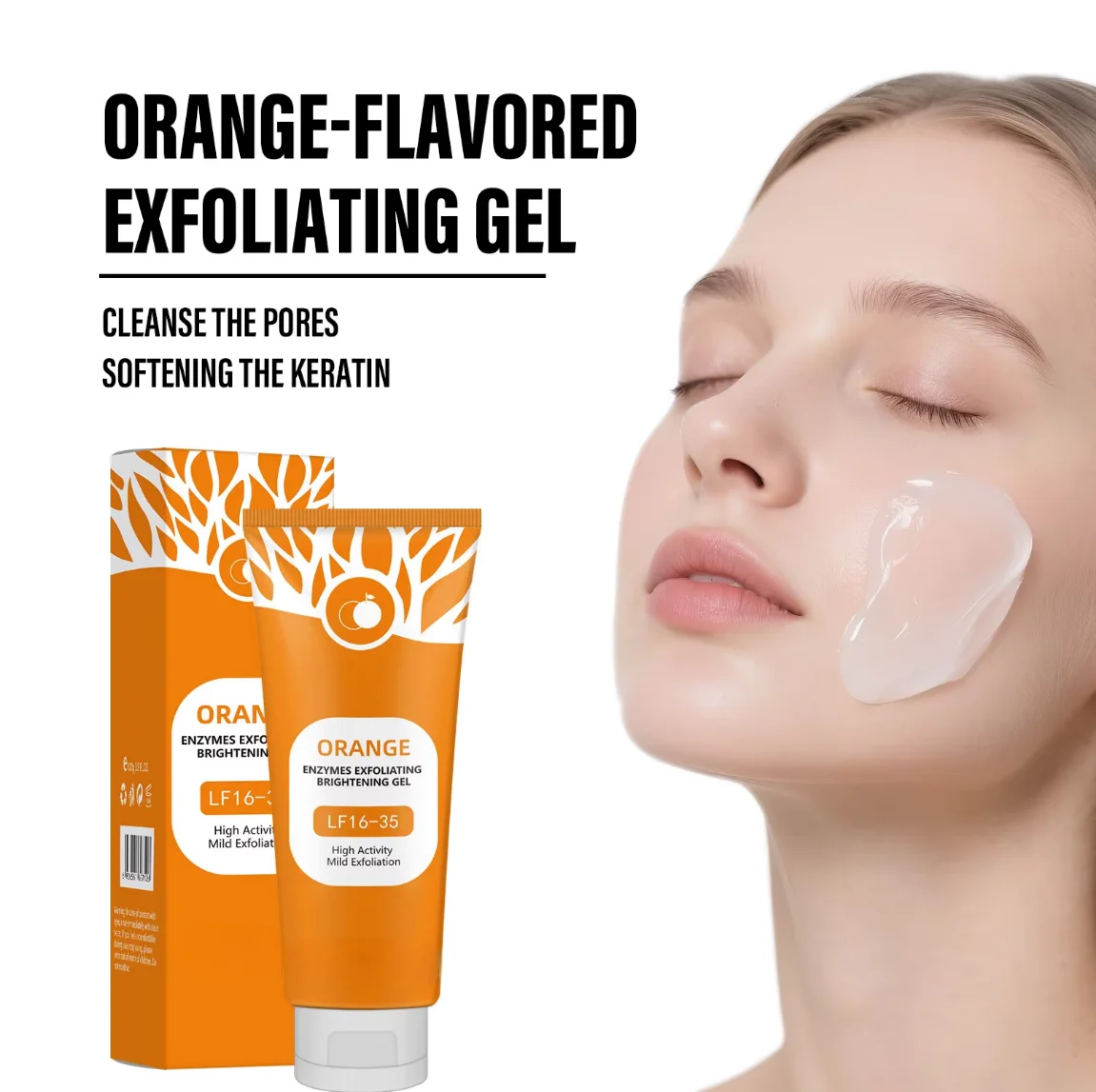 Gel orange exfoliant