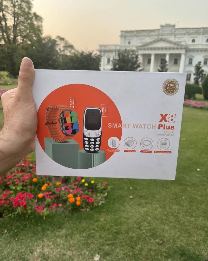 Smart watch X8 plus _pack 2 en 1