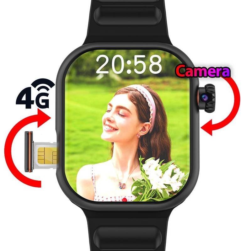 Montre connectée C96 Double bracelet+SIM)