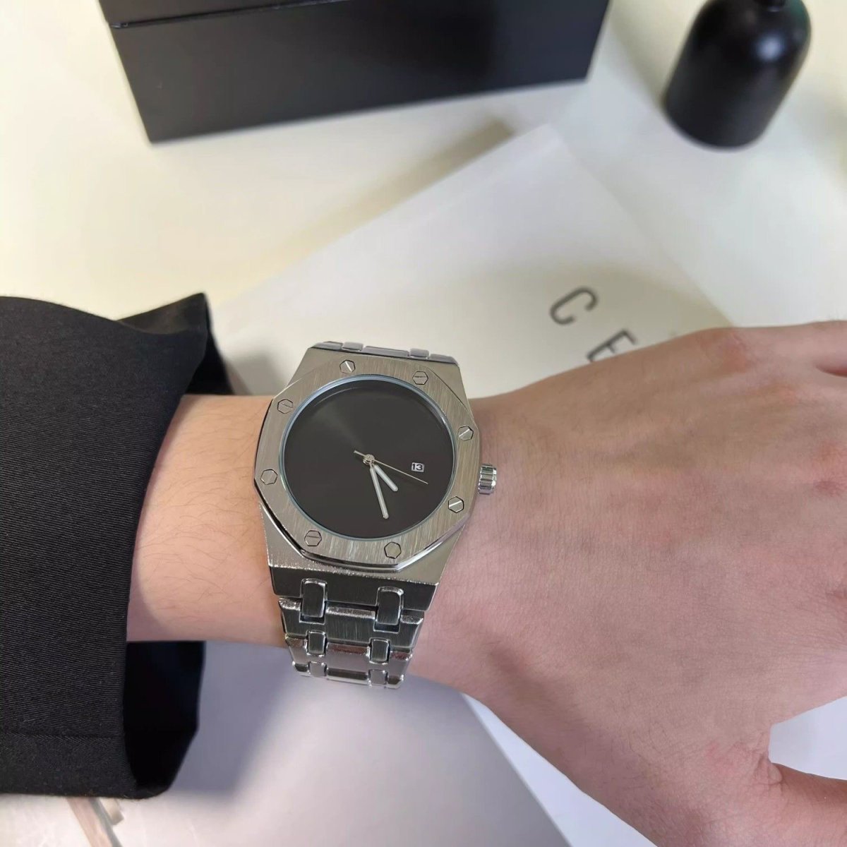 Montre acier inoxydable