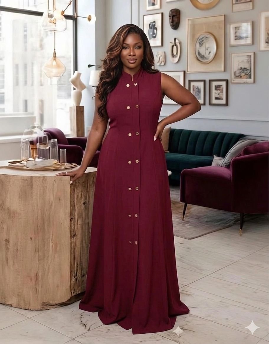 Robes longues avec ceinture