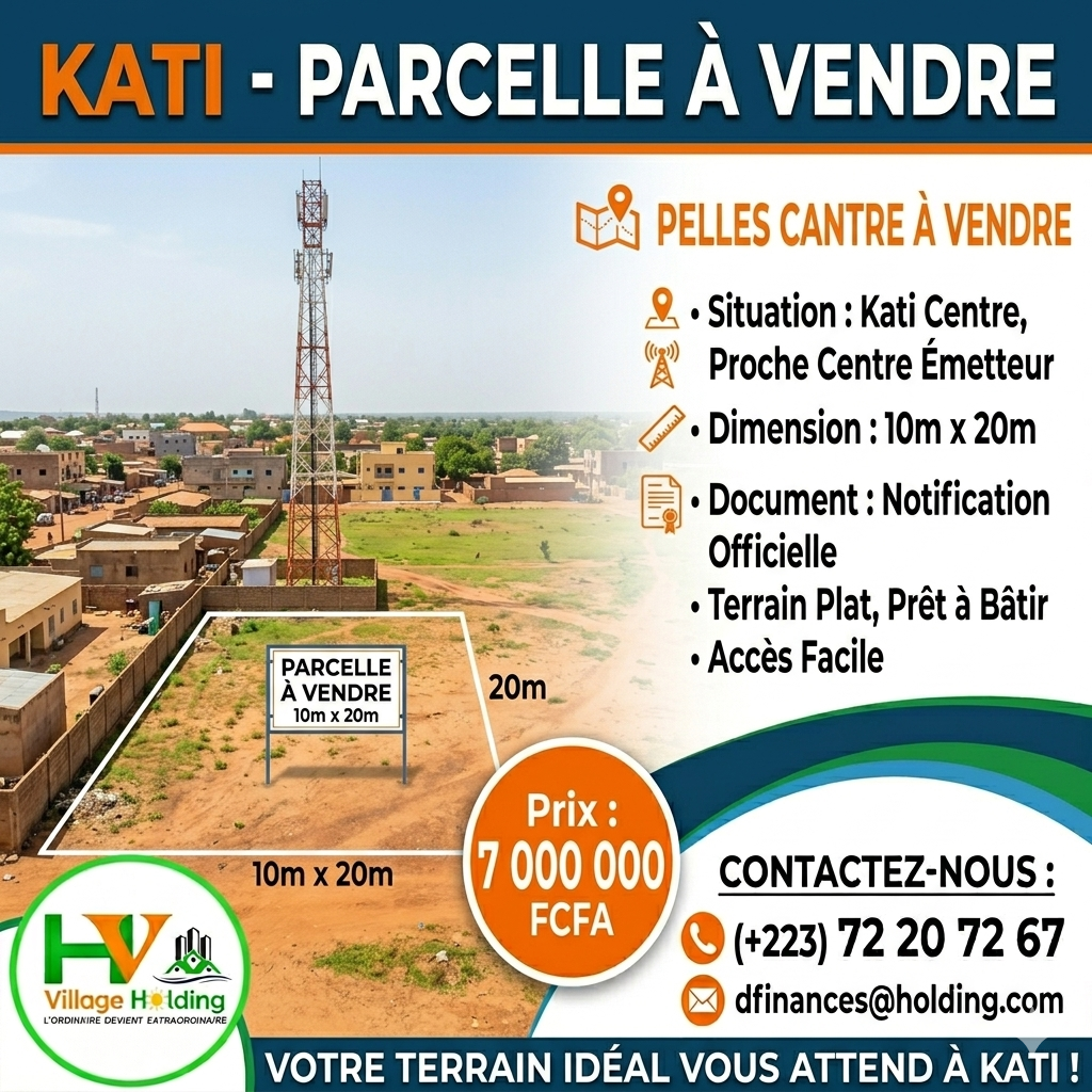 Terrain à vendre