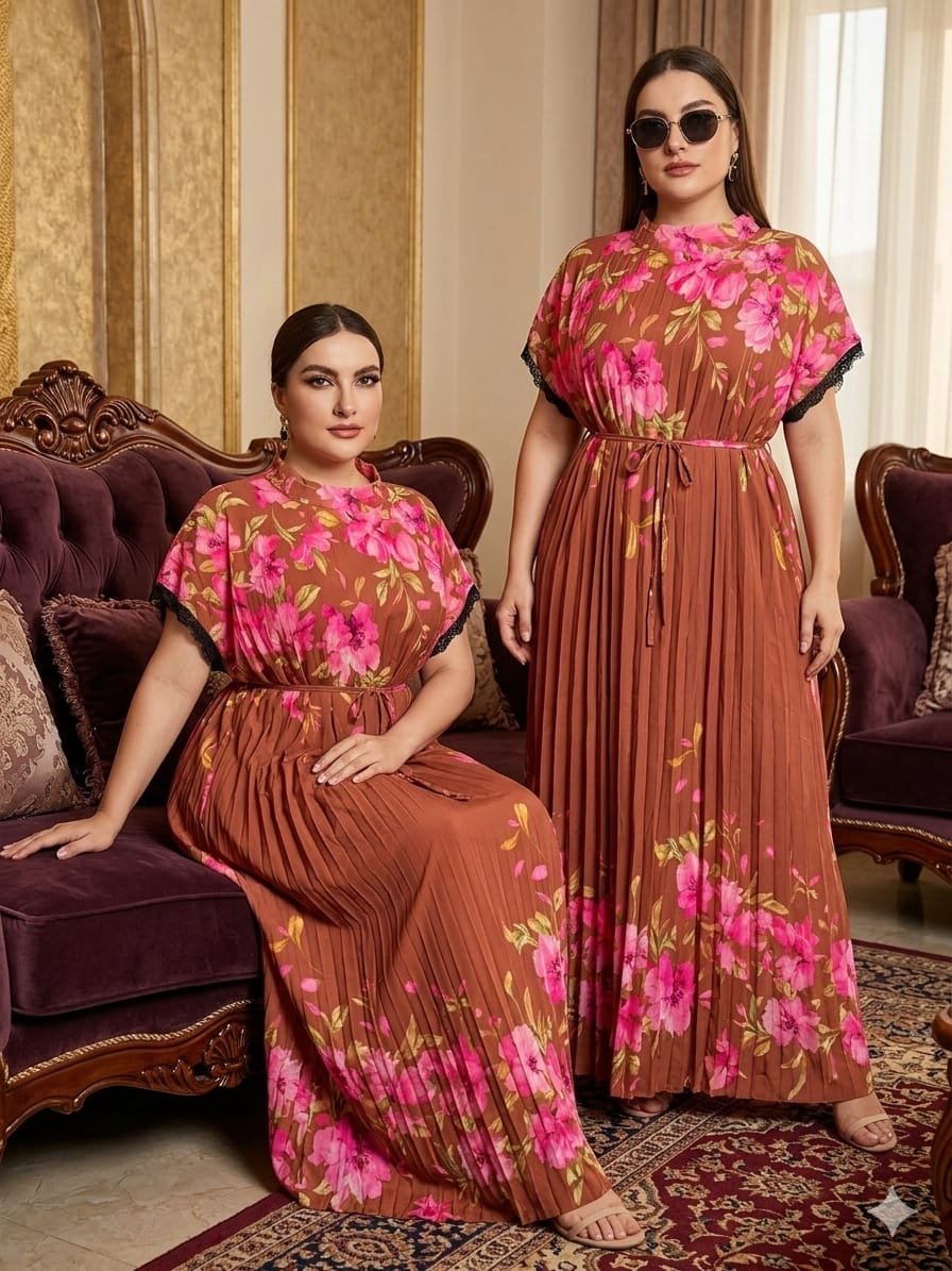 Robe 2 pièces avec dessous et corde