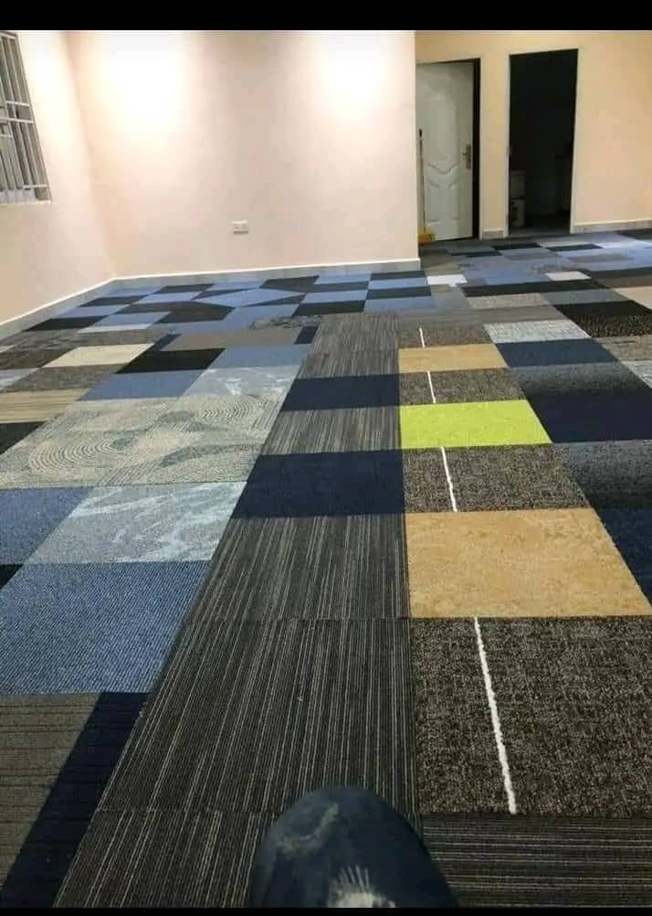Tapis carreaux
