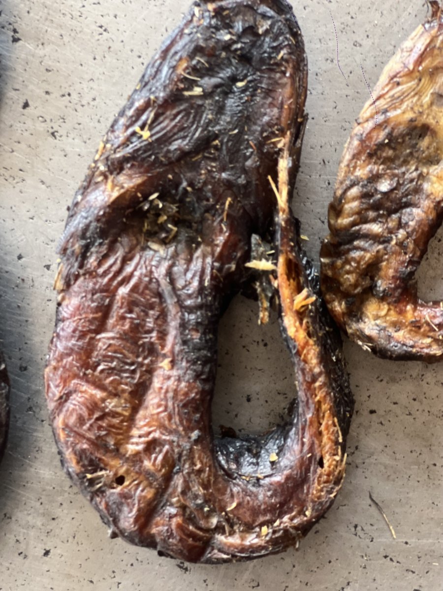 Poisson fumé silure