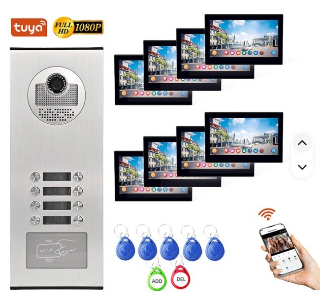 Visiophone filiaire immeuble (multi appartements)