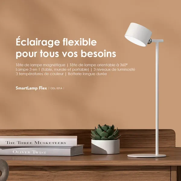 Lampe de table oraimo SmartLamp Flex 4,5 W