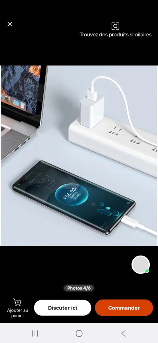 Câble chargeur