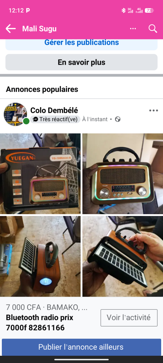 Bluetooth radio