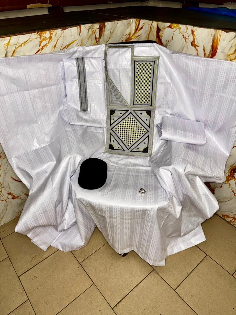 Grand boubou à 3 pièces
