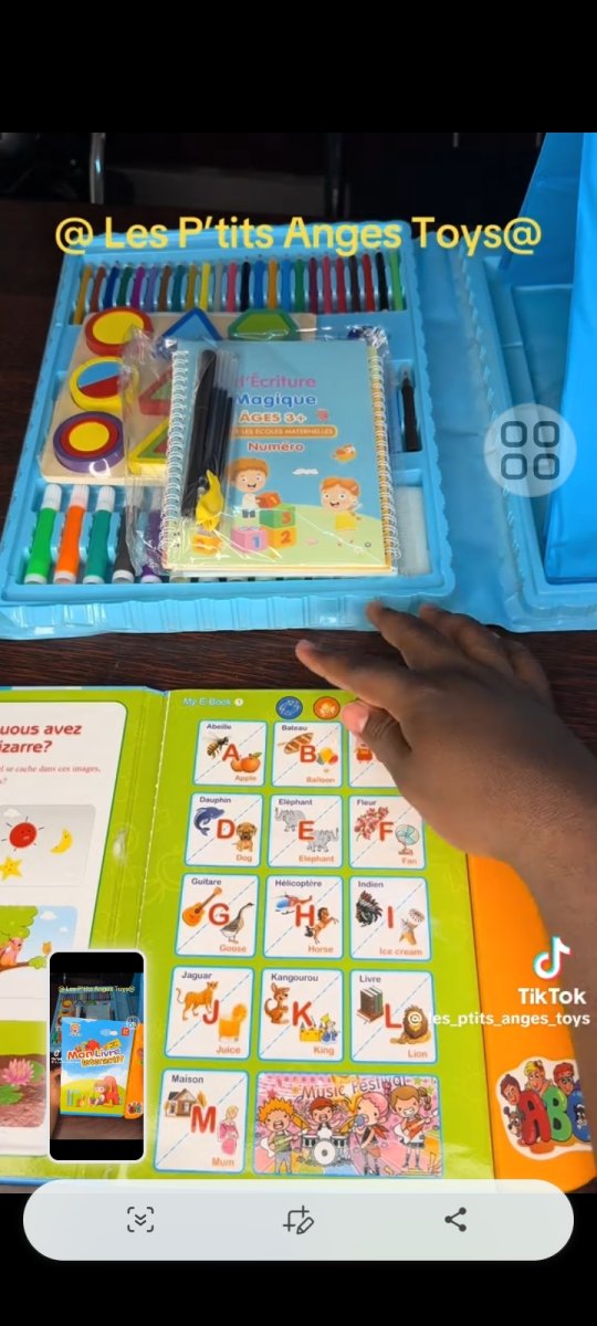 Livre electronique pour enfant
