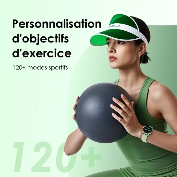 Oraimo Watch 2R Montre intelligente TFT IP68 de 1,39 pouces