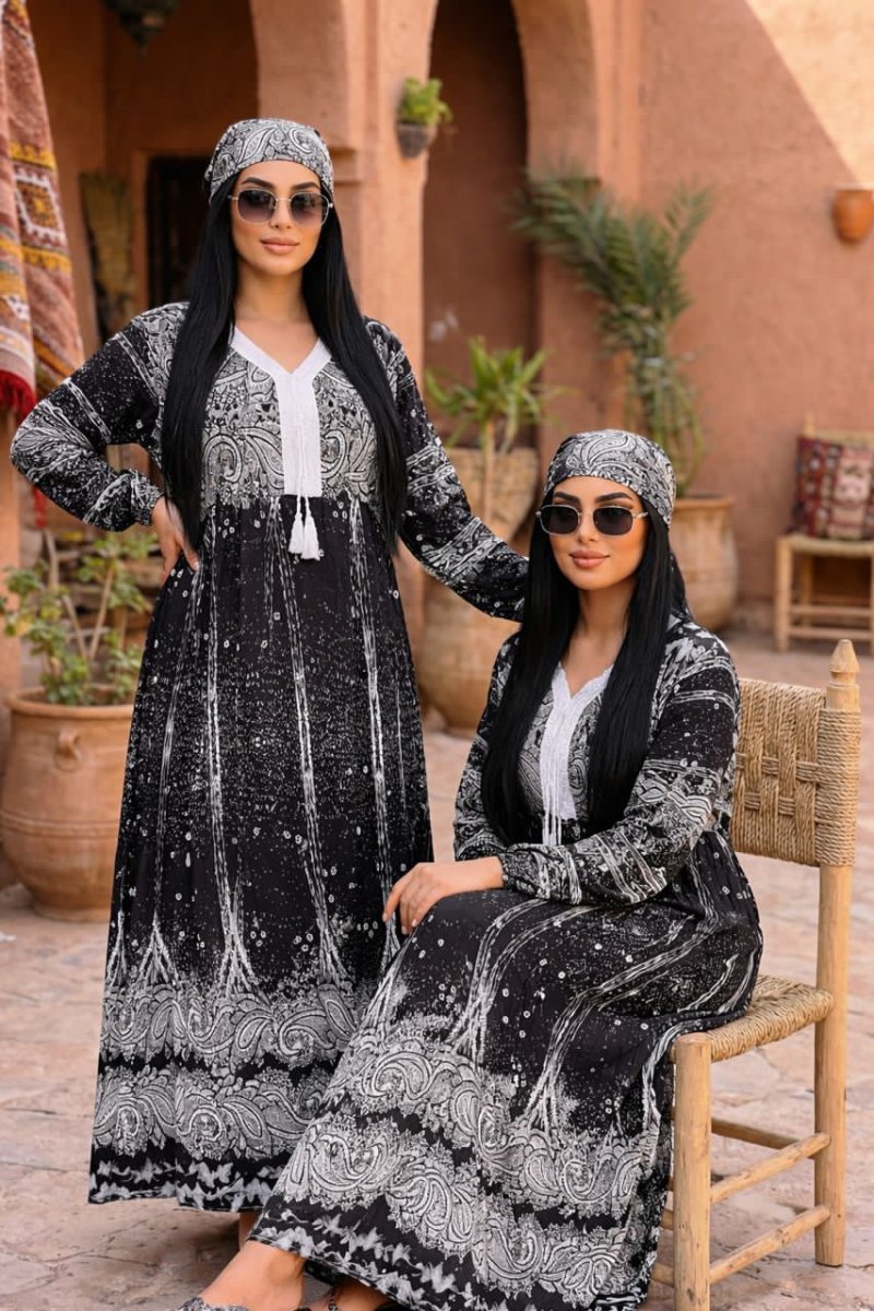 Nouvel arrivage des jolies robes avec foulard* 🆕️🥰🥰🥰