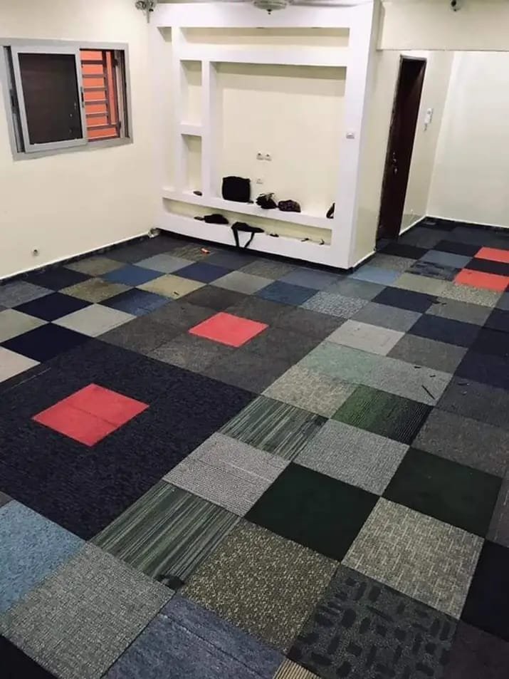 Tapis carreaux