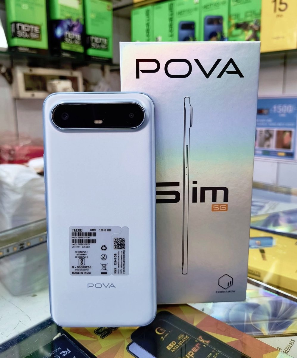 Techno Pova silm 256gig