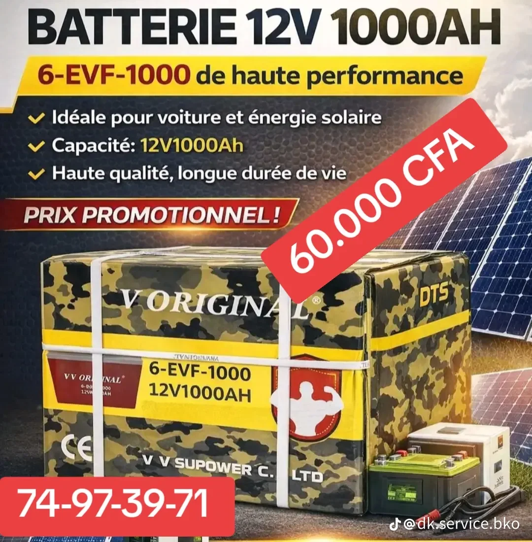 Batterie vv original 1000AH