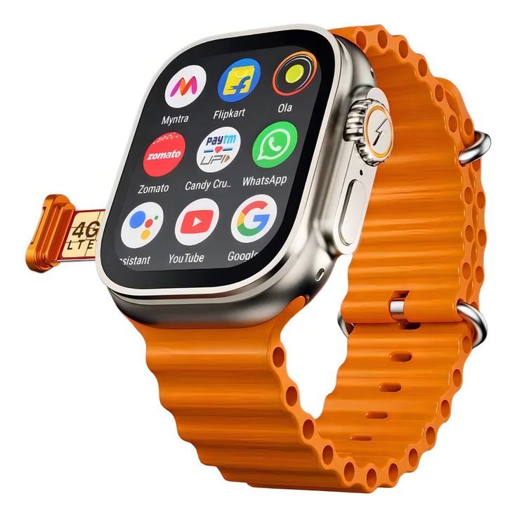 MONTRE, ⌚ Smart Watch C96 – Android 📱 Support 1 SIM (Appels & Internet 5G) ⚡
