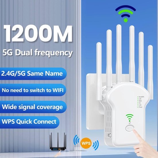 Wifi Repeateur 1200Mbps