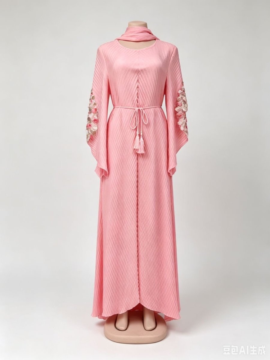 Robe plissée