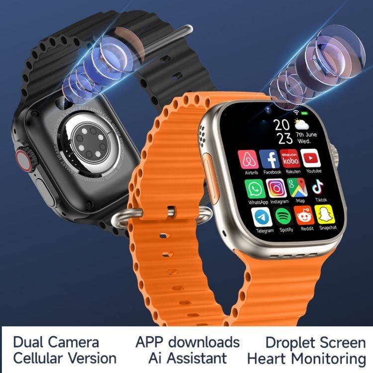 Montre connectée C92Max(3Bracelets+SIM