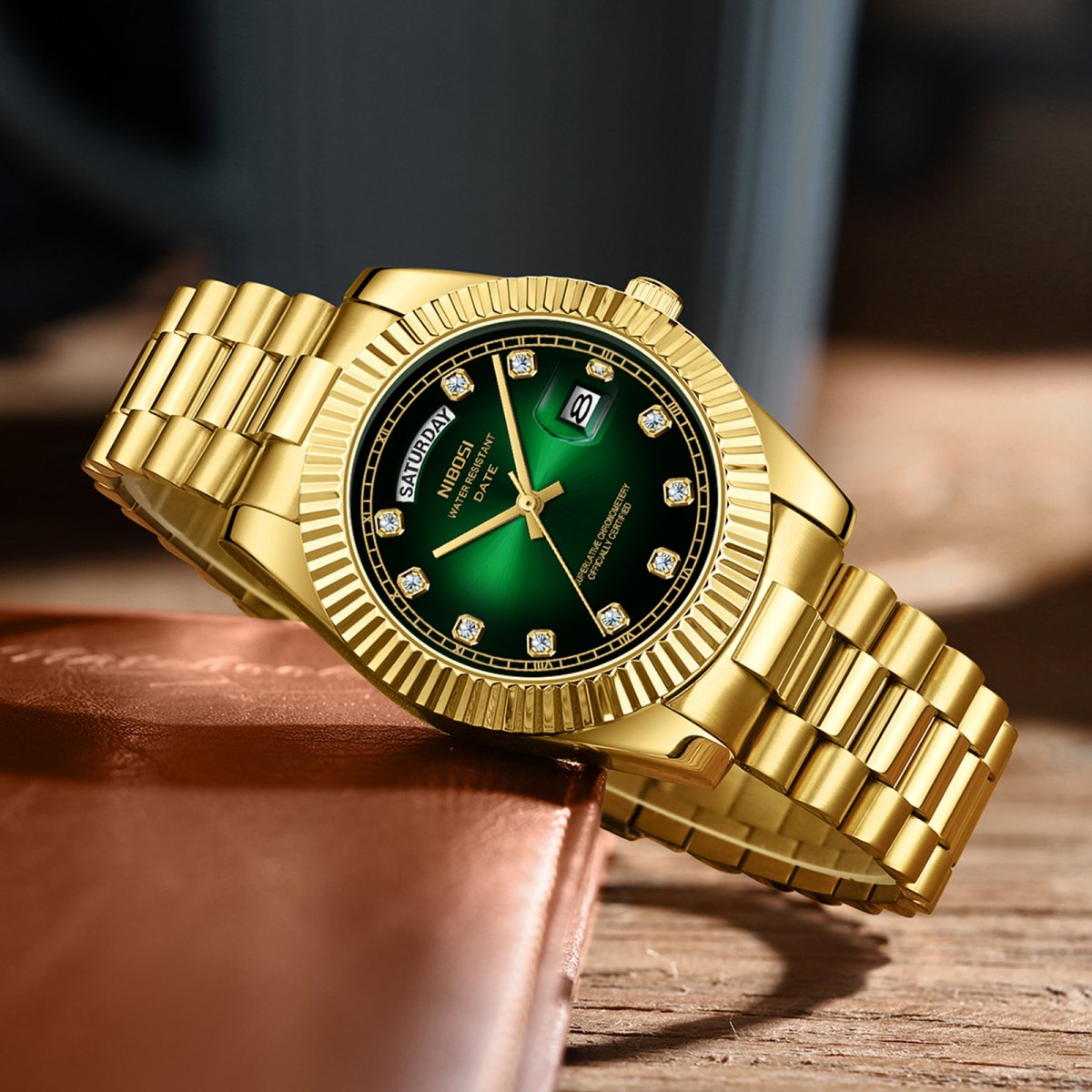 Montre rolex dorée