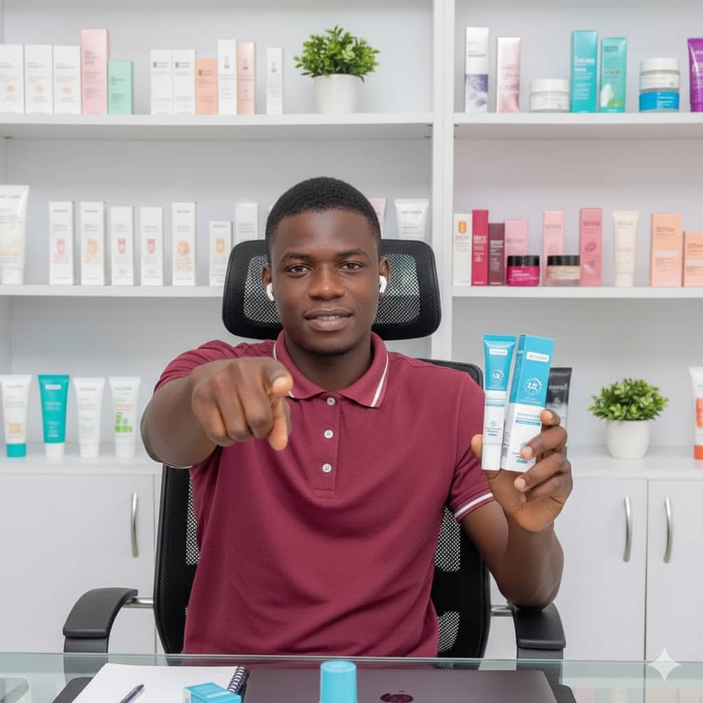 Crème de visage anti-acné